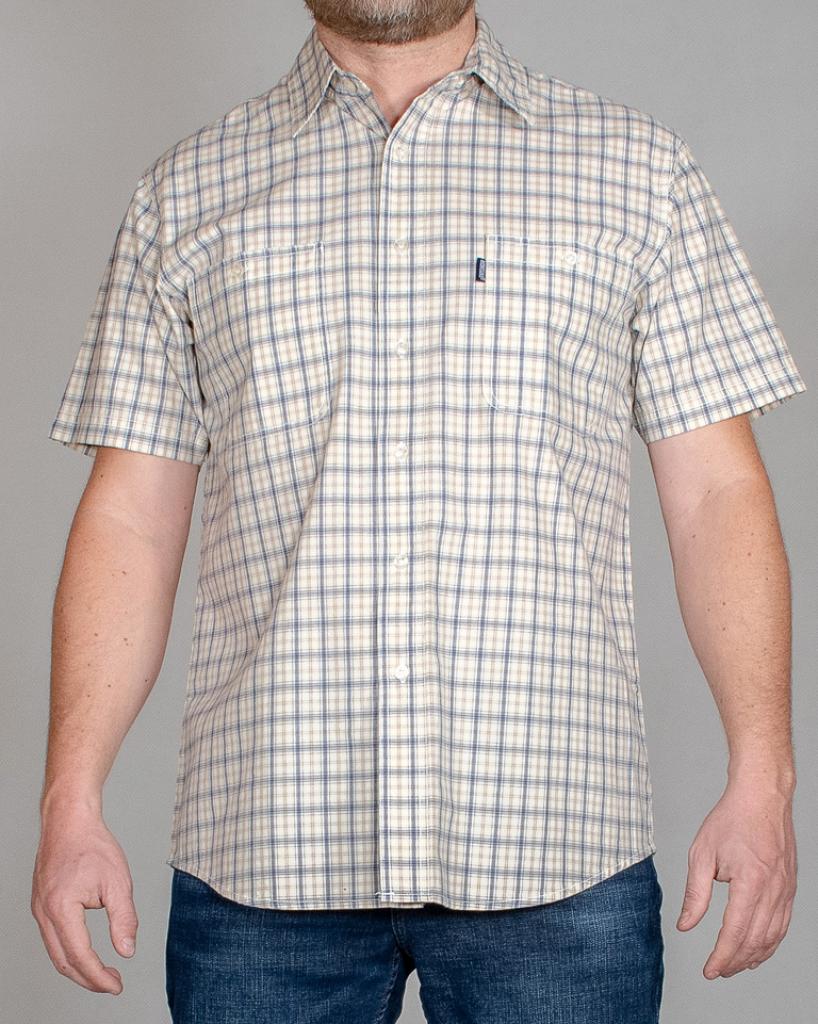 Мужская рубашка в клетку Montana #011